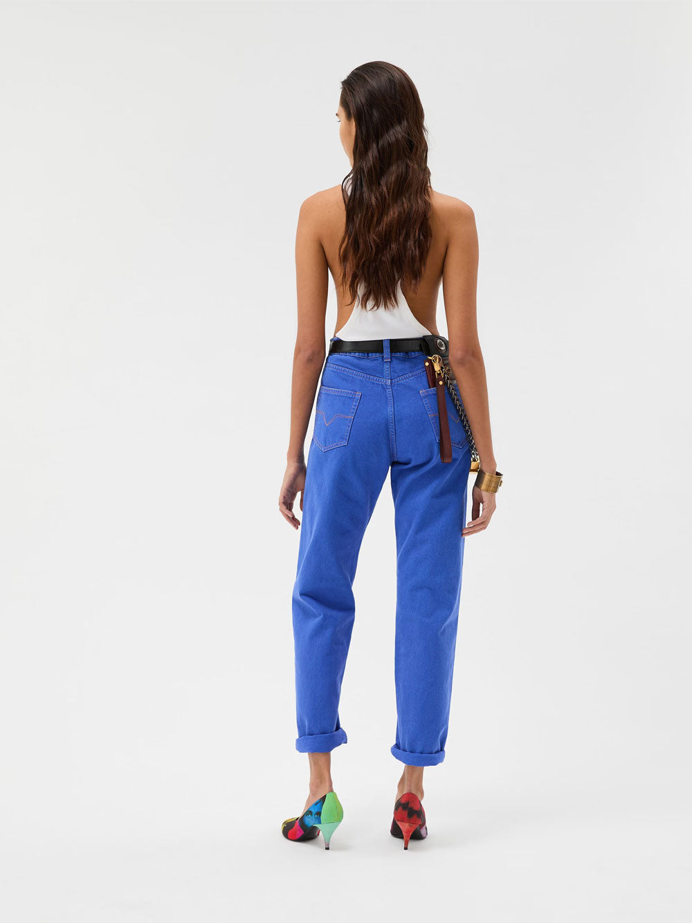 Versace Straight leg - Blue | a32b11403b5be97a03fe02445e916333333c4af2