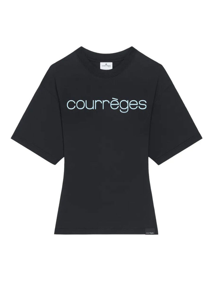 Courreges T-shirts - Black | 000347c3b0fc819a8ba61d8c7ff2e128911fa173