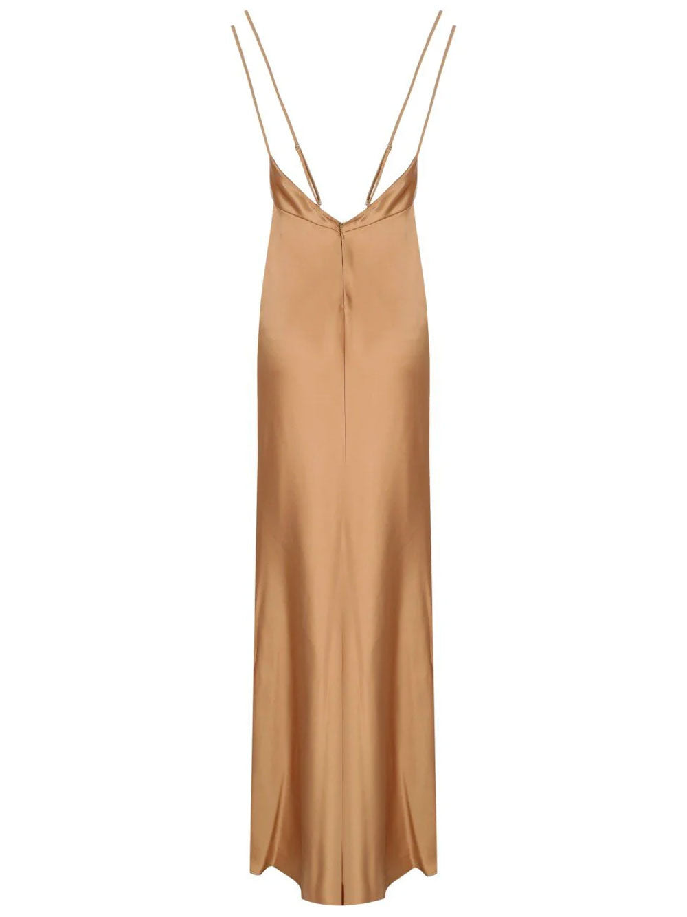 Elisabetta Franchi Long dresses - Brown | 82277d79e5e40bc1c851dc14afd836eaf9e0ca2c