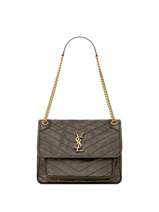Niki Medium Soft Bag In Vintage Leather