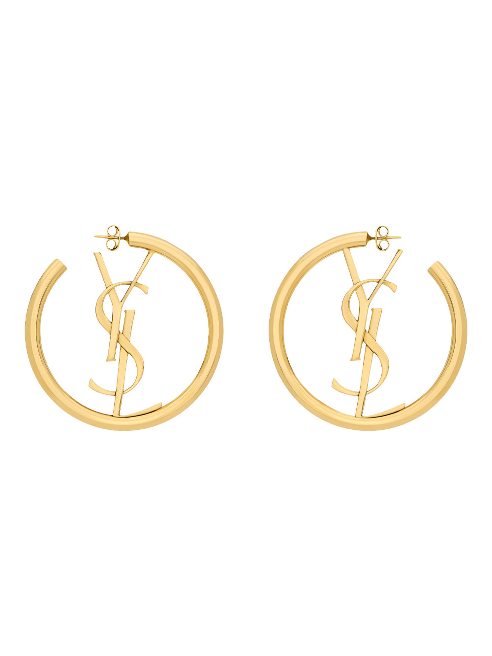 Saint Laurent Paris Orecchini - Metallic | 6cf5d343159c50cf6ff698d0292fe1c4a6ef2615