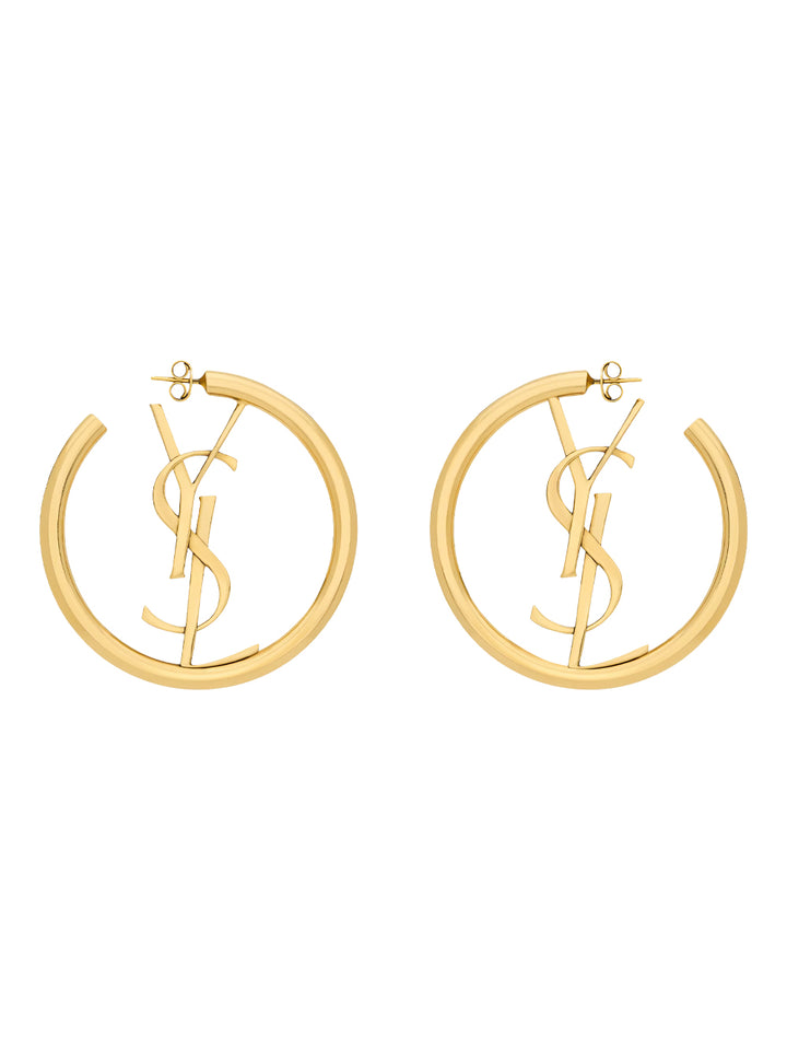 Saint Laurent Paris Orecchini - Metallic | 6cf5d343159c50cf6ff698d0292fe1c4a6ef2615