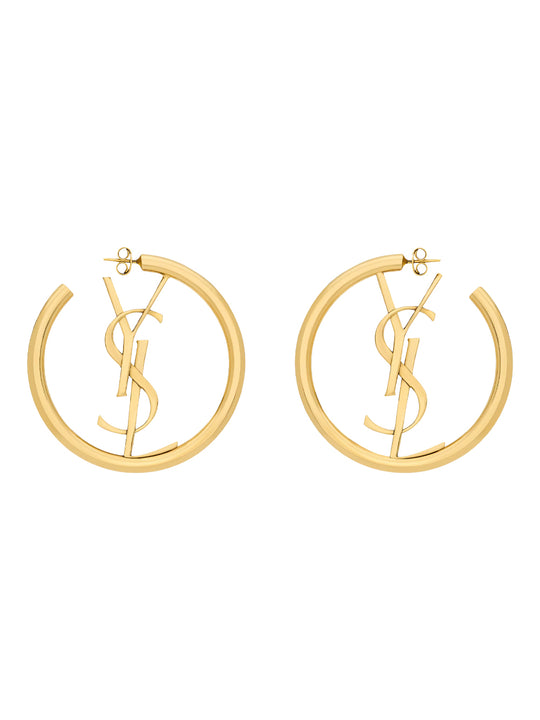 Cassandre Hoop Earrings In Metal