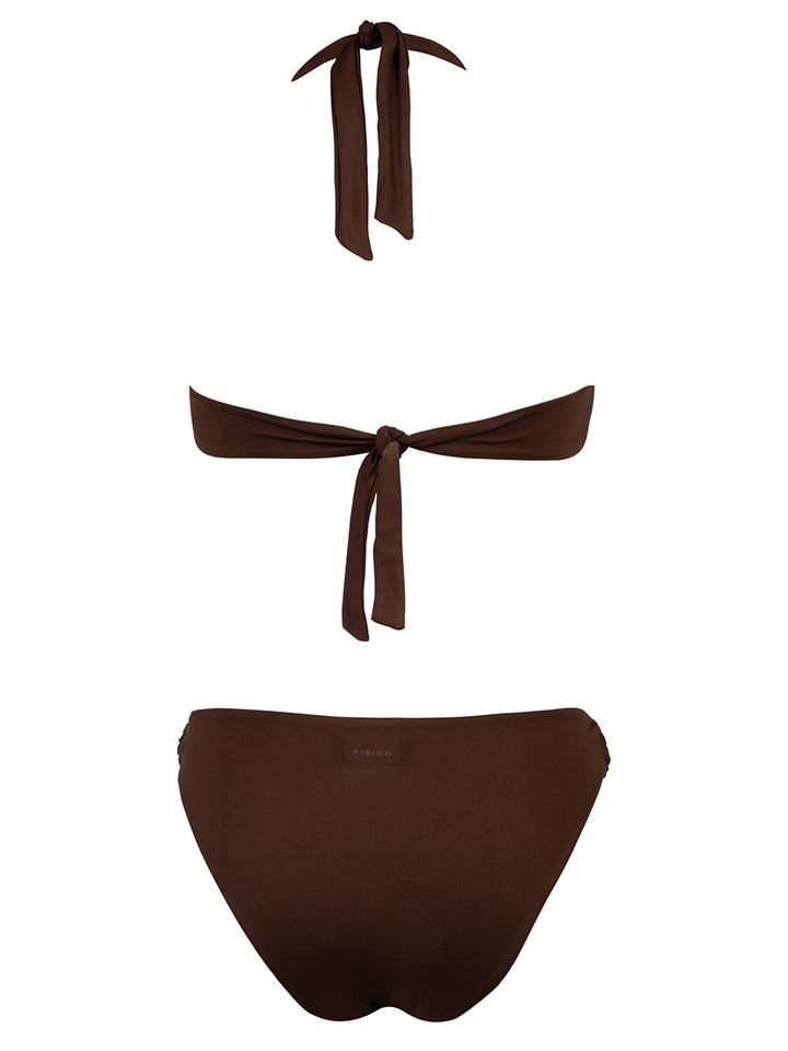 Fisico COSTUME - Brown | 9228ede54bc6869cb1d26ae071e26c892e3a897d