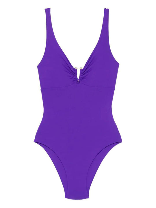 One-Piece Swimsuit With A U-Shaped Buckle