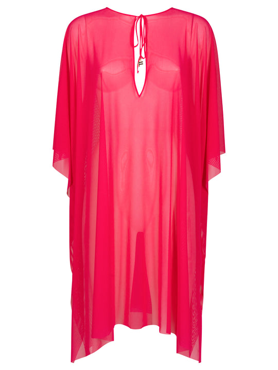 Semi-Sheer Kaftan Dress