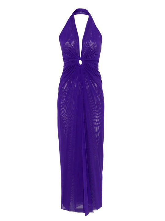 Tulle Long Beach Dress