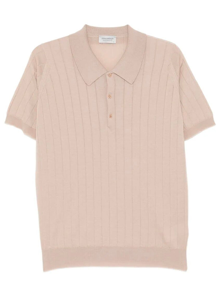 John Smedley POLO - Nude & Neutrals | b6bb67c98016cc3cf7188bb928570e60ad69f1ad