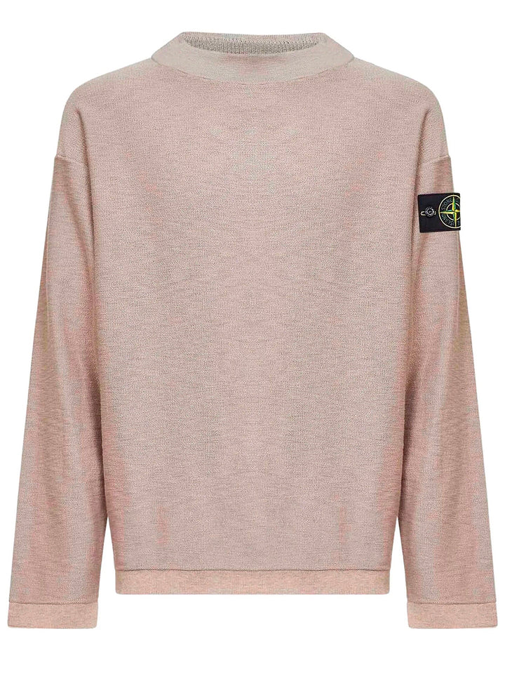 Stone Island Sweater - Nude & Neutrals | be706764c448dbe127ed6805d4b7d8dad6dd80fb