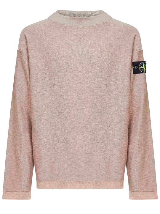 Ribbed Crew Neck Sweater