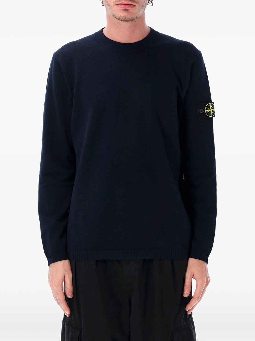 Stone Island Round neck - Blue | 76d6ced2d83f433d2135fd4dd7bf048bfc0d2864