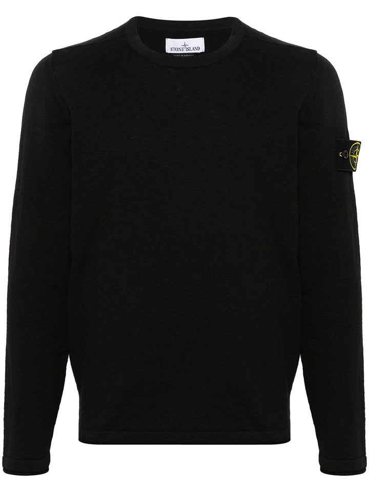 Stone Island Round neck - Black | 6a3749fad9b082374280dd5656e7b8491925a98b
