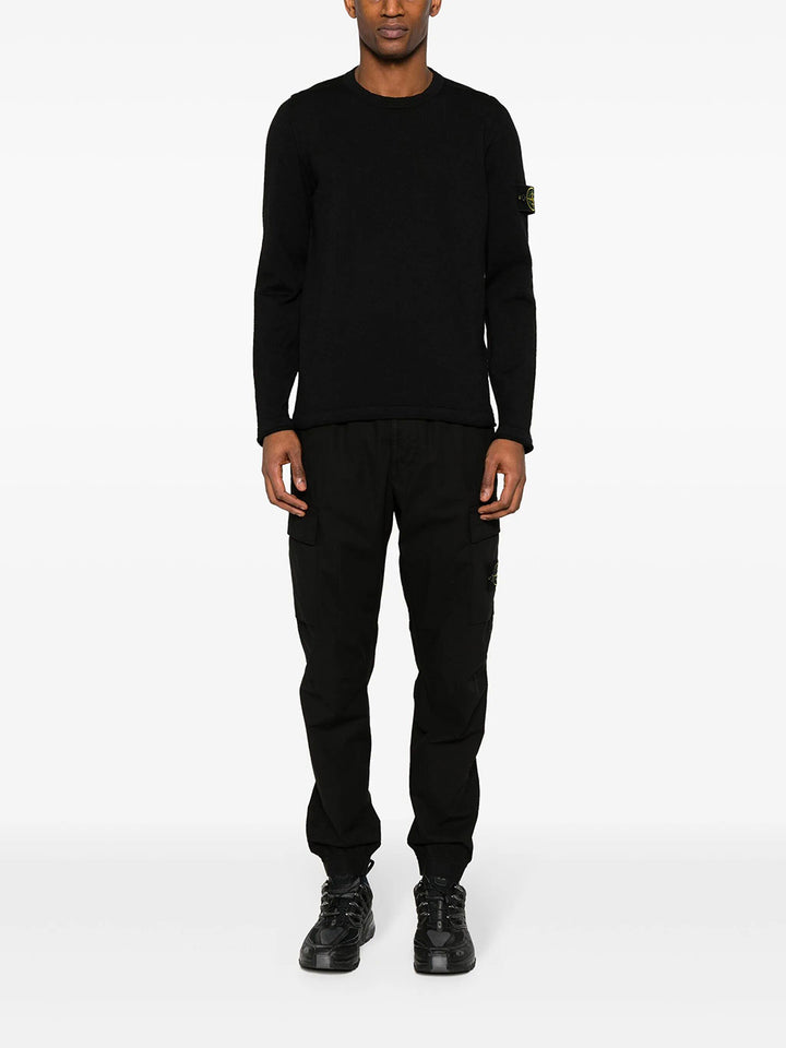 Stone Island Round neck - Black | 22604a40e6a3b85fb74084bf523e7fdb2d364051