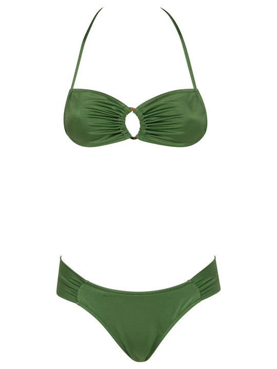 Bandeau Bikini With Ties