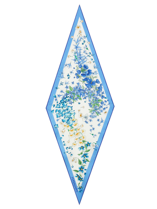 Primavera Print Diamond Scarf