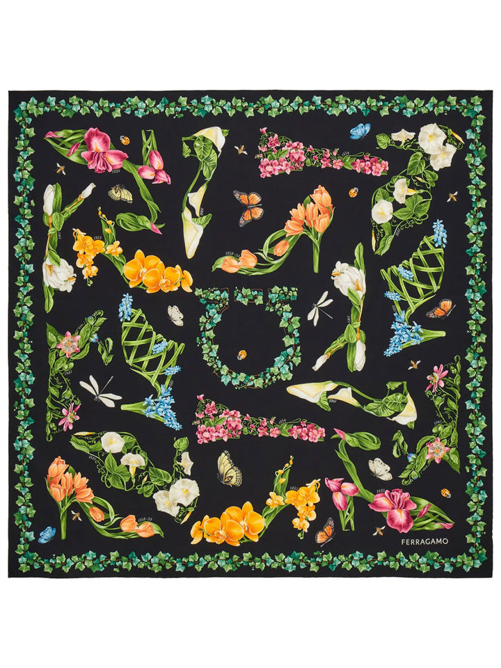 Ferragamo Foulards - Black | 681c0f17faa3e3b9ec1a8b05dd7e54216e084f48