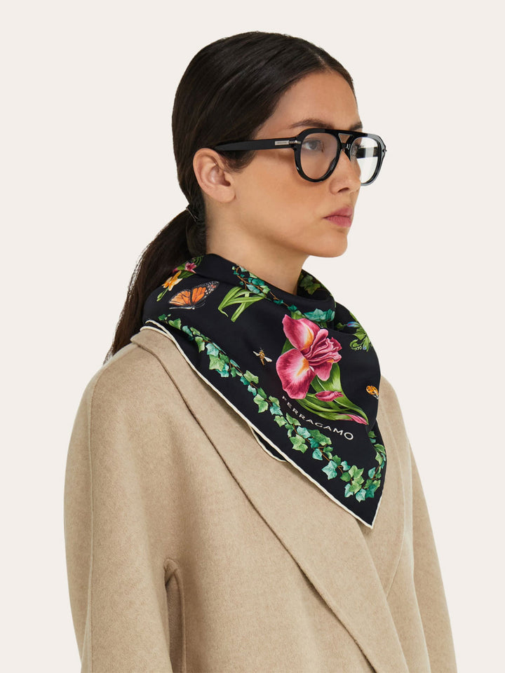 Ferragamo Foulards - Black | 12bee4827423d44d9626f6cac17f0bf7a7e82df1
