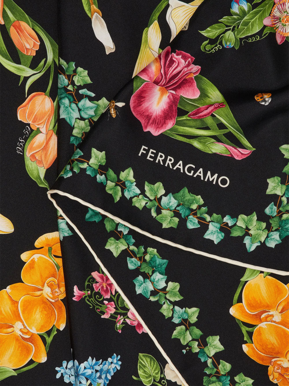Ferragamo Foulards - Black | 05f5cdd0e234307b182a8e15e3d0a53f878c8d1a