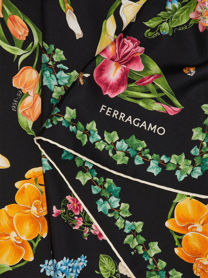 Ferragamo Foulards - Black | 05f5cdd0e234307b182a8e15e3d0a53f878c8d1a