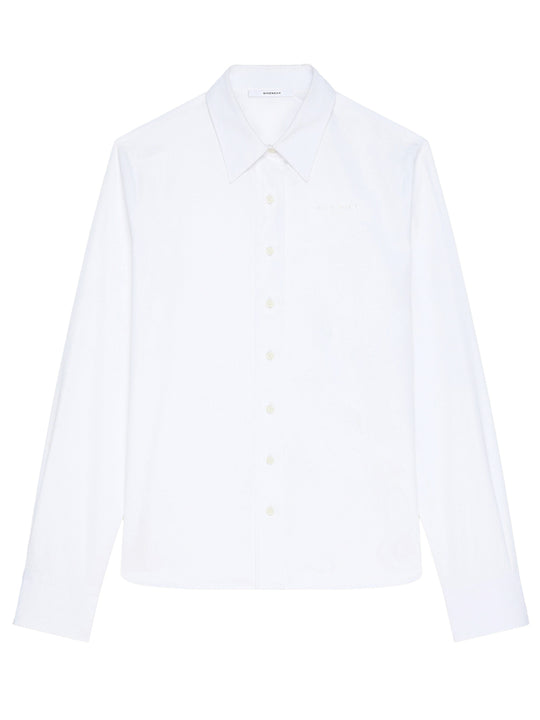 Givenchy Embroidered Poplin Shirt
