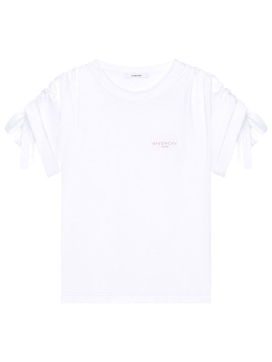 T-Shirt In Cotton With Bows