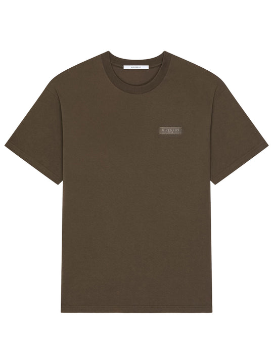 Givenchy Paris Gros Grain Cotton T-Shirt
