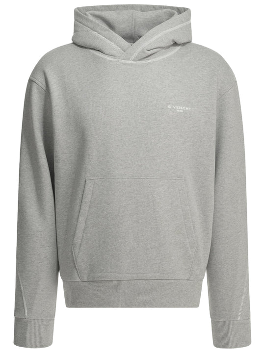 Couture Seam Contrast Stitching Hoodie