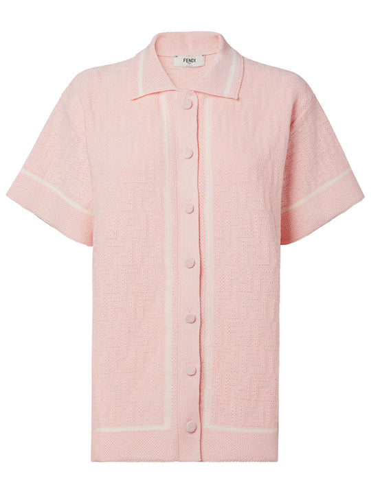 Ff Crochet Polo Shirt