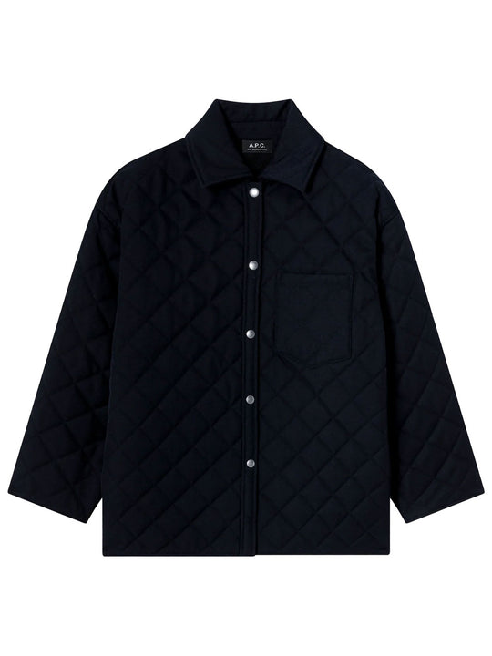 Georges Quilted Wool Jacket