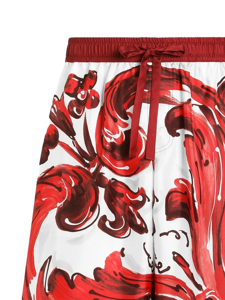 Dolce & Gabbana Bermuda - Red | b720a9526cb4860774fb728fb3f11a16101ffa58