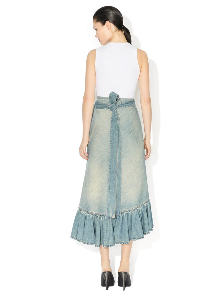 AlaÏA GONNA - Blue | c54745b884e92668be86904d2234a4b9f0573ee9