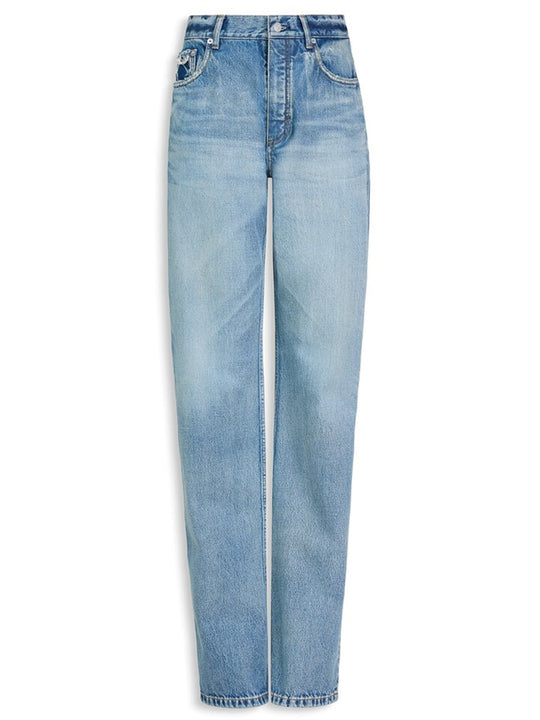 Straight Pants Denim