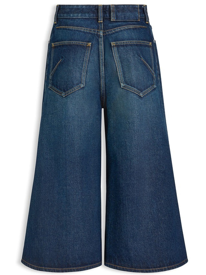 AlaÏA SHORTS - Blue | f5fe977bece10b69747a840a71f8612ad111e8d0
