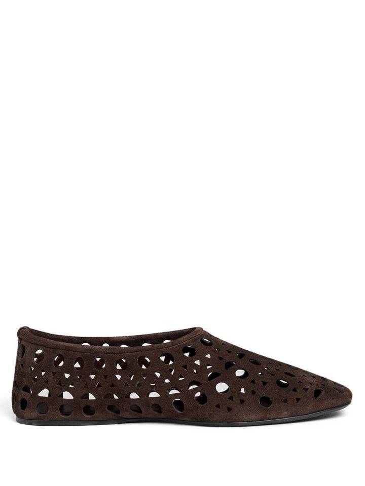 AlaÏA Ballerinas - Brown | 592290298407f50b6addf493826ea7d986014811