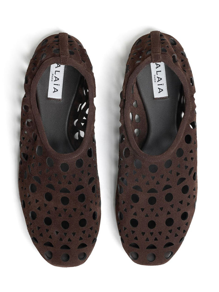 AlaÏA Ballerinas - Brown | 904f47e21da3e3a2b5b633313fdda19da169e6a8