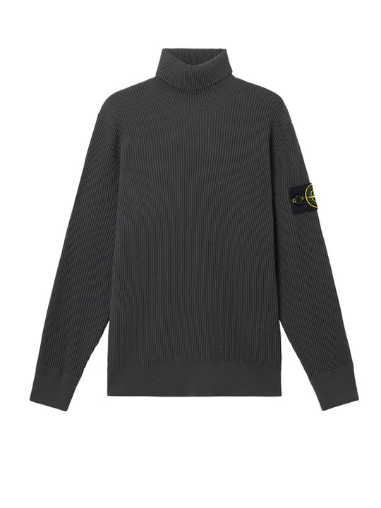 Certified Virgin Wool Turtleneck Sweater