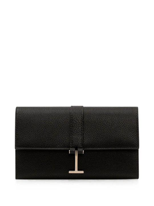 Small Leather Goods Wallet With Strap