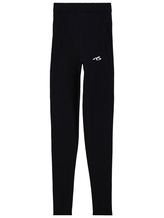 Techwear Leggings In Viscose Sporty Knit