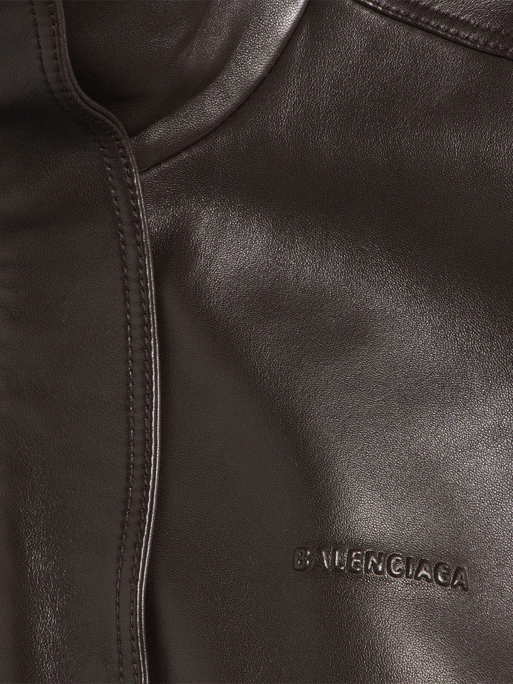 Balenciaga Leather - Brown | e0af5d897e7a8ecb9859fc4327afdb39cd4f26bd
