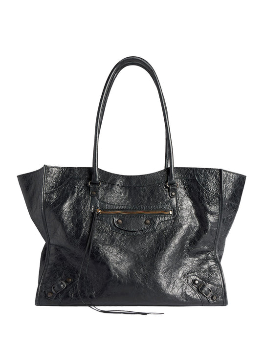 Le City Tote Bag Medium In Arena Lambskin