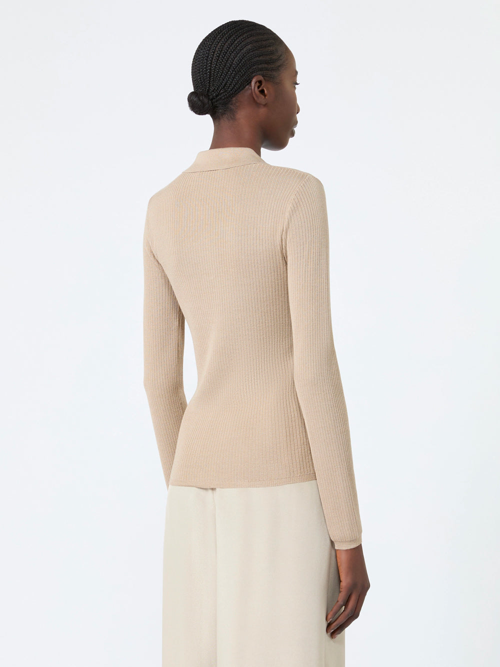 Maxmara Polo neck - Nude & Neutrals | 775542d7d1e5fded04a83876cda69c737c2c66b5