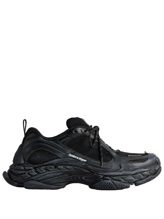 Triple S.2 Worn-Out Effect Mesh Sneakers