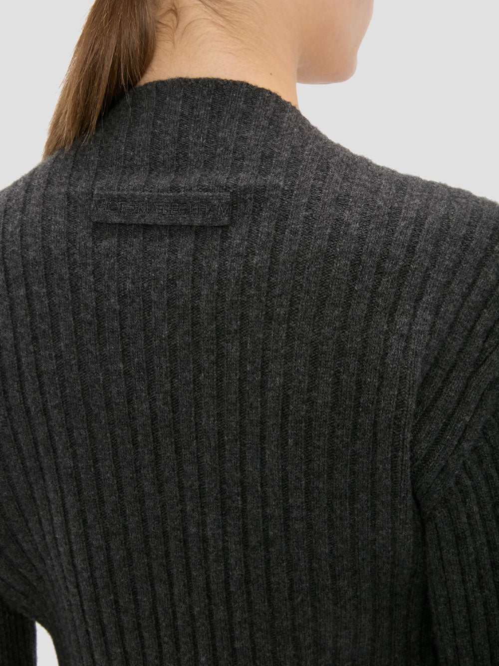 Victoria Beckham Round neck - Grey | 9b5169b0cfa64372a3d896b1d4849da6f4deecf3