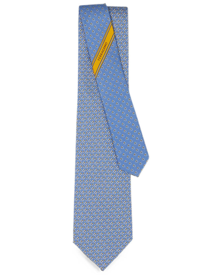 Ferragamo Ties - Blue | 0232e03002f7ad240df22715fbb8a7730fdc60d1
