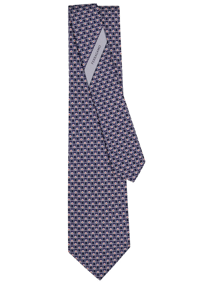 Ferragamo Ties - Blue | fd132cb6e9f5e52fb52079ae1145b2e4586db280