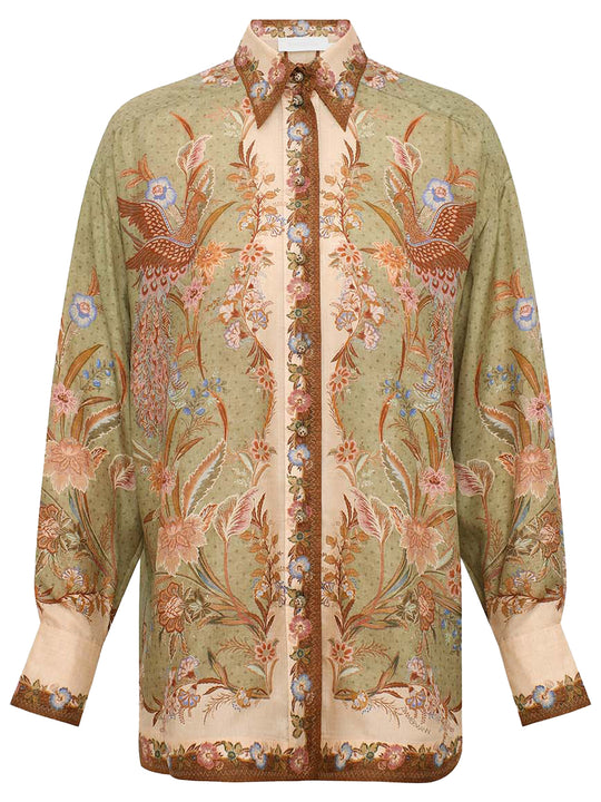 Indra Relaxed Silk Shirt