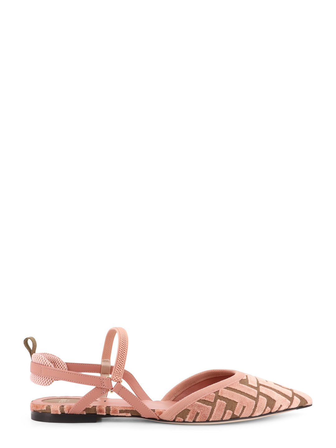 Fendi Flat shoes - BEI.MACAR+PINK+ROSE | 92a05b7bb8c5063673dfabc7e1b83a78a6ac1a99