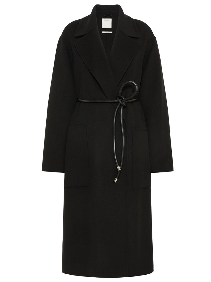 Sportmax CAPPOTTO - Black | dfc076a9eebe4132f08c8090f670540ea349e913