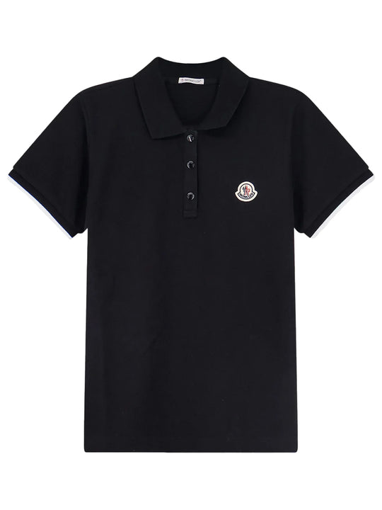 PiquÉ Polo Shirt With Logo Patch