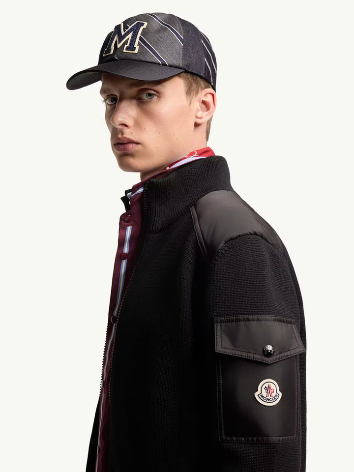 Moncler Cardigan - Black | aa61b43ab5507c9639415a877ba5b93e21a7b301